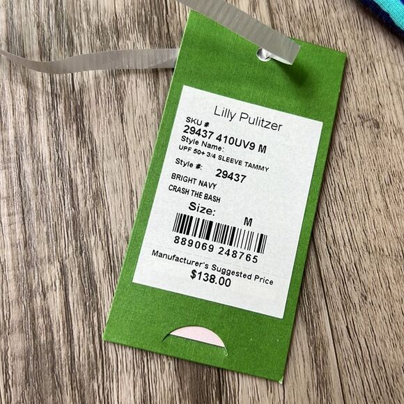 Lilly Pulitzer Bright Navy Crash the Bash Tammy Dress - Picture 4 of 12